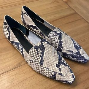 Marc Fisher Python Flats